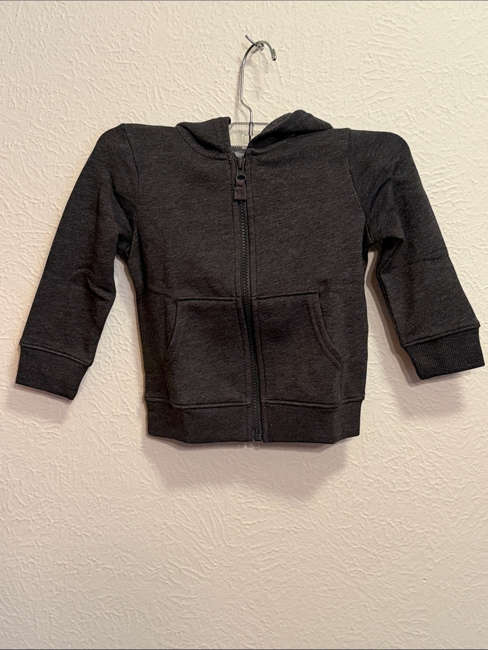 ⛵️⛵️⛵️3 for 12$⛵️⛵️⛵️Cat&Jack Kids Charcoal Zip-Up Hoodie Jacket-2T